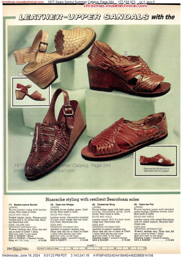 1977 Sears Spring Summer Catalog, Page 284