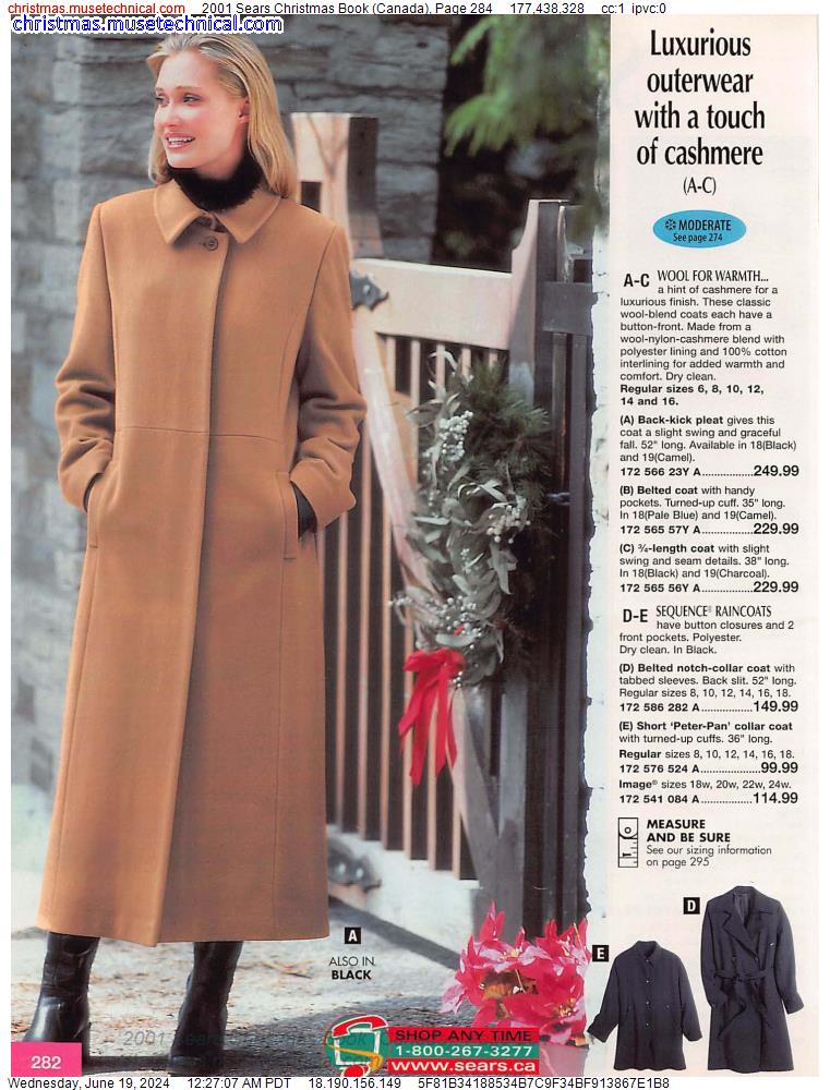 2001 Sears Christmas Book (Canada), Page 284