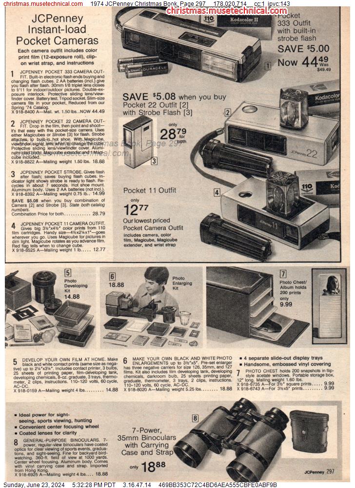 1974 JCPenney Christmas Book, Page 297