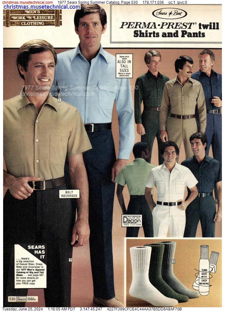 1977 Sears Spring Summer Catalog, Page 530