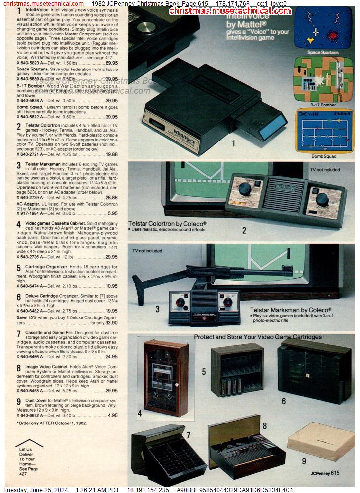 1982 JCPenney Christmas Book, Page 615