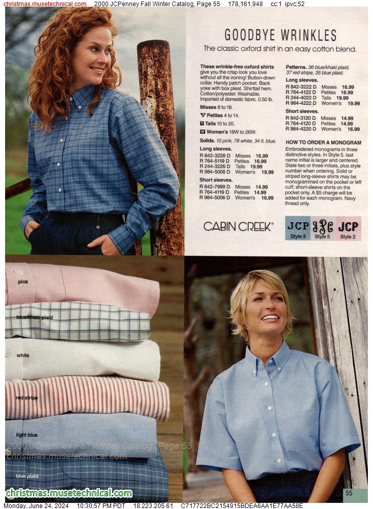 2000 JCPenney Fall Winter Catalog, Page 55