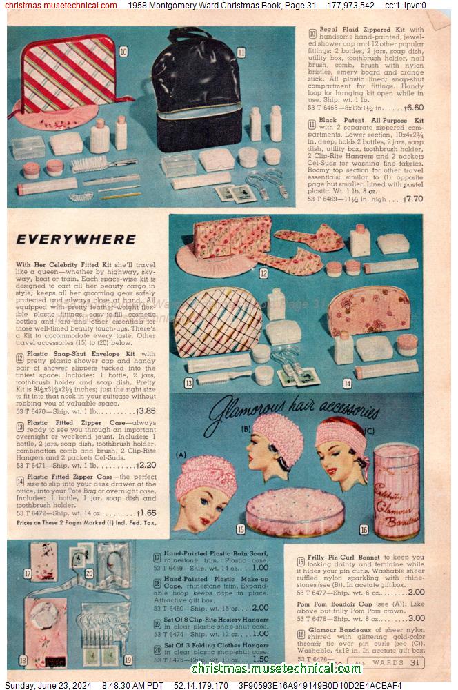 1958 Montgomery Ward Christmas Book, Page 31