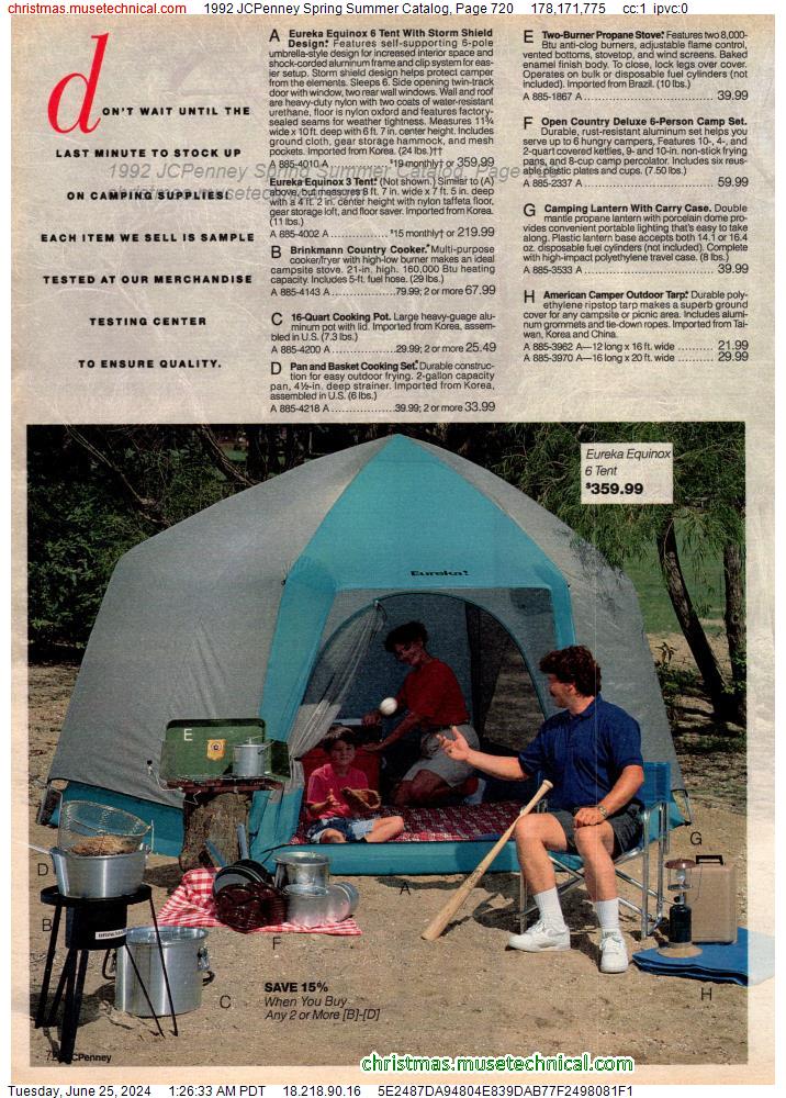 1992 JCPenney Spring Summer Catalog, Page 720