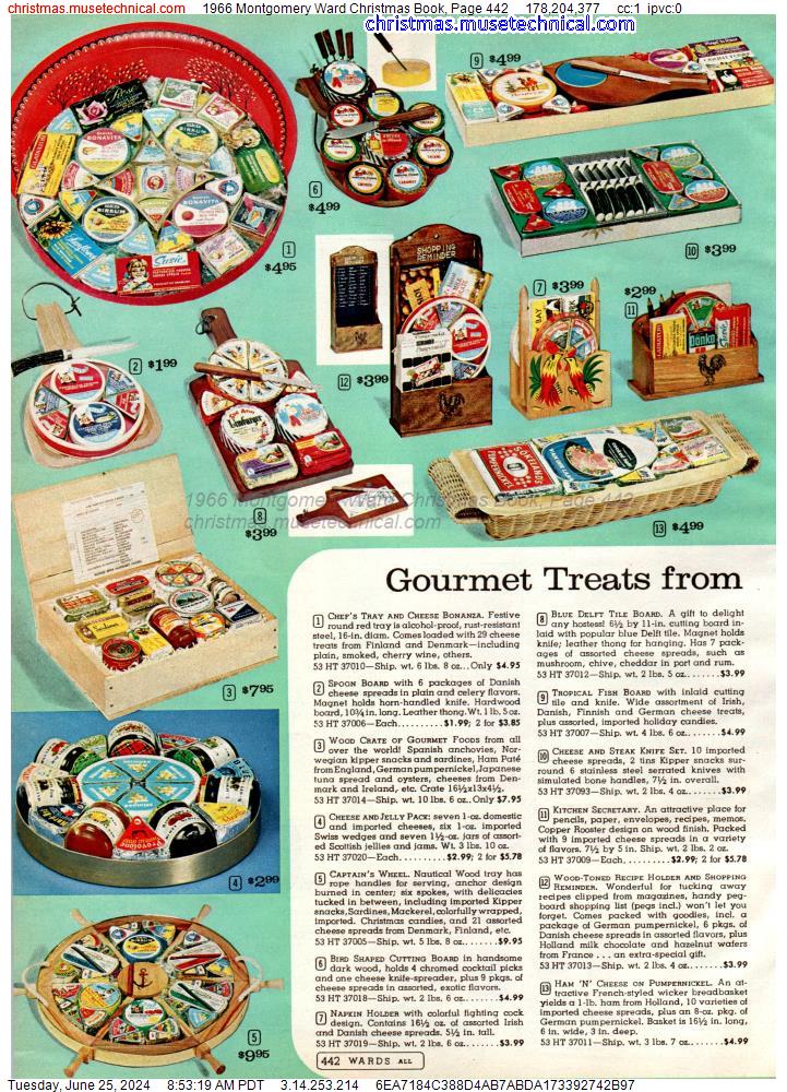 1966 Montgomery Ward Christmas Book, Page 442