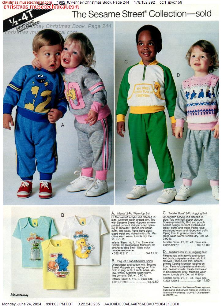 1982 JCPenney Christmas Book, Page 244
