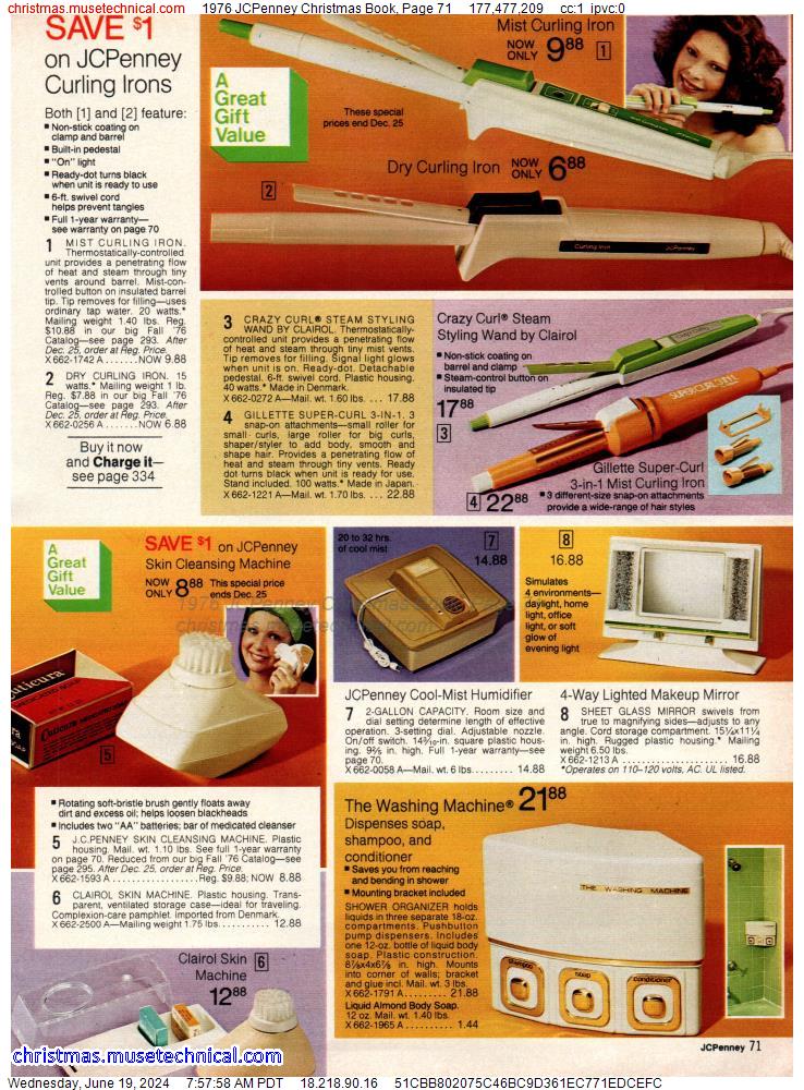 1976 JCPenney Christmas Book, Page 71