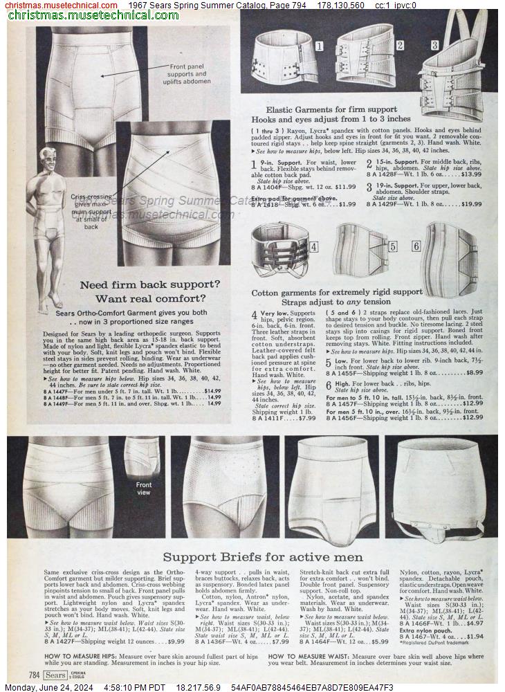 1967 Sears Spring Summer Catalog, Page 794