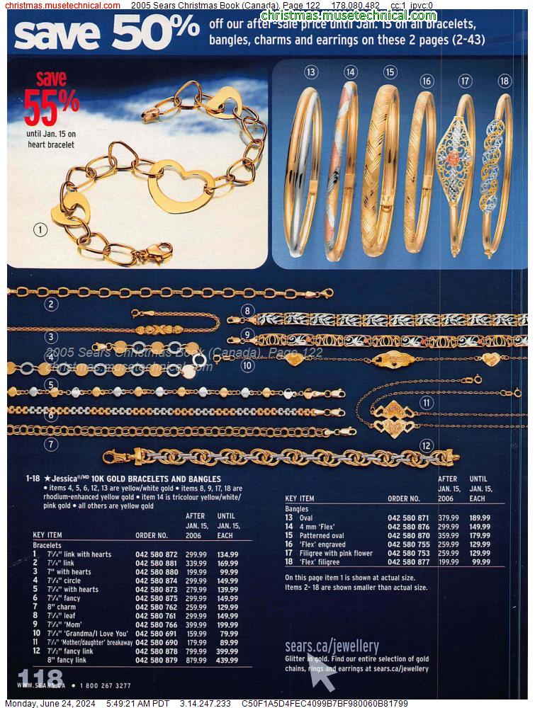 2005 Sears Christmas Book (Canada), Page 122