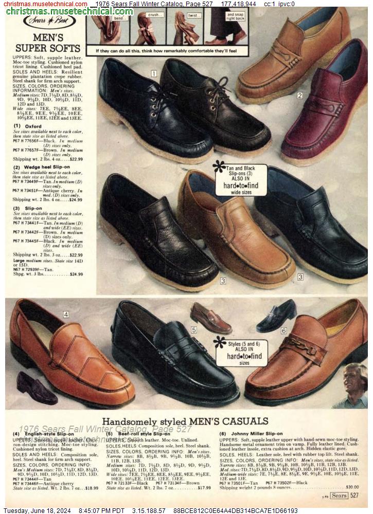 1976 Sears Fall Winter Catalog, Page 527
