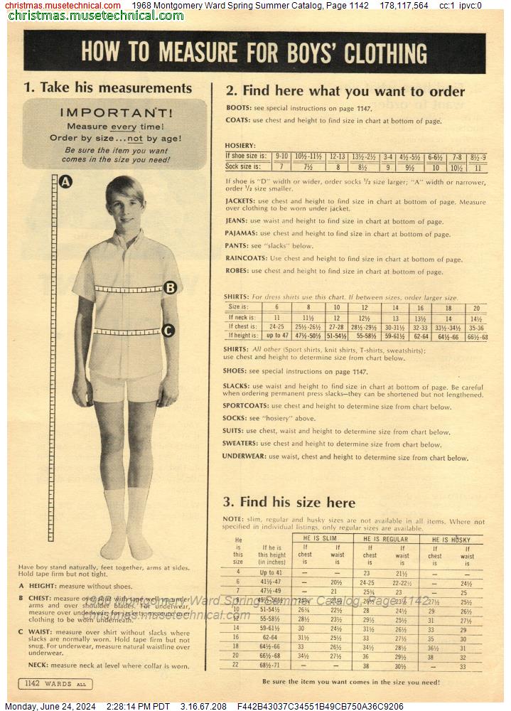 1968 Montgomery Ward Spring Summer Catalog, Page 1142