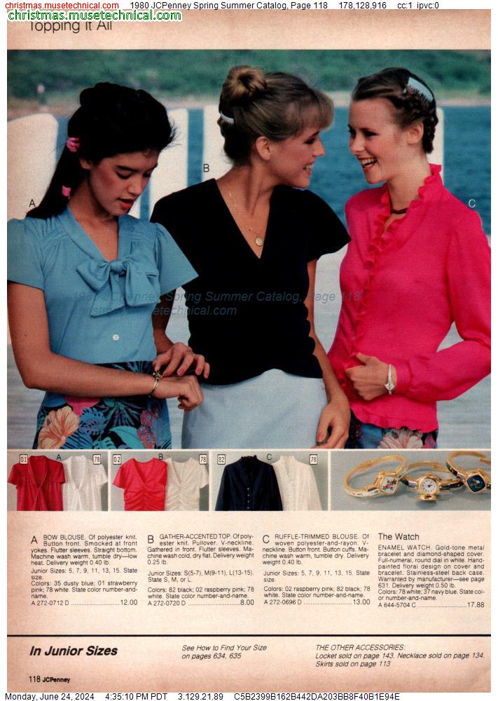 1980 JCPenney Spring Summer Catalog, Page 118