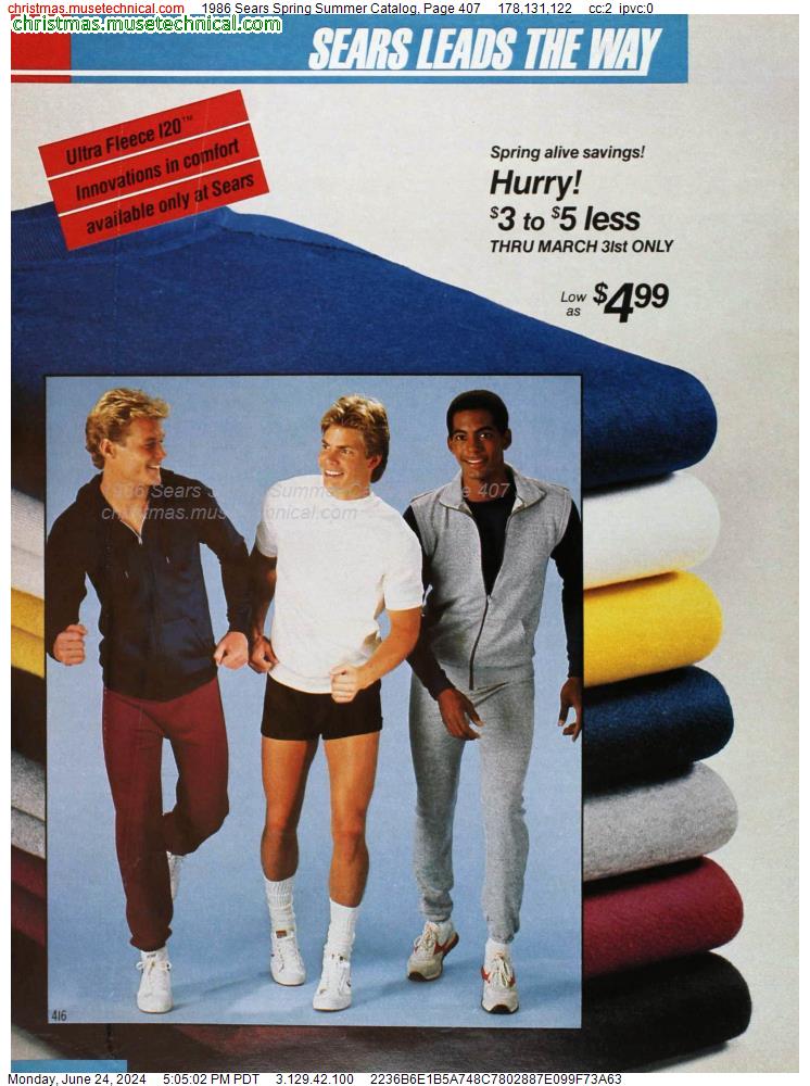 1986 Sears Spring Summer Catalog, Page 407