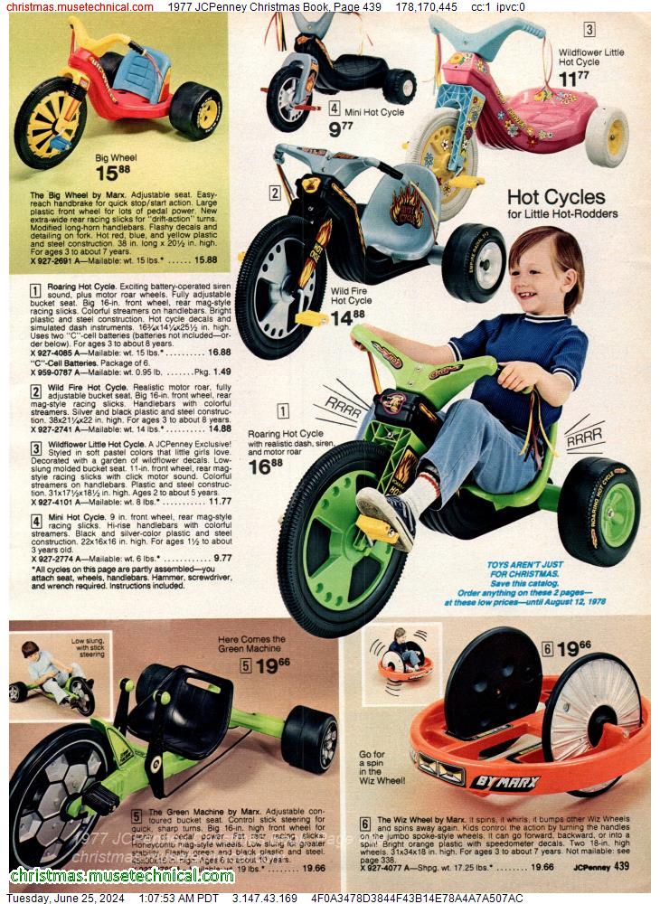 1977 JCPenney Christmas Book, Page 439