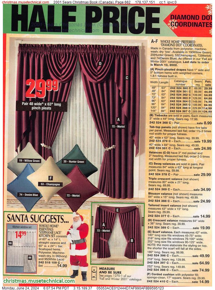 2001 Sears Christmas Book (Canada), Page 662