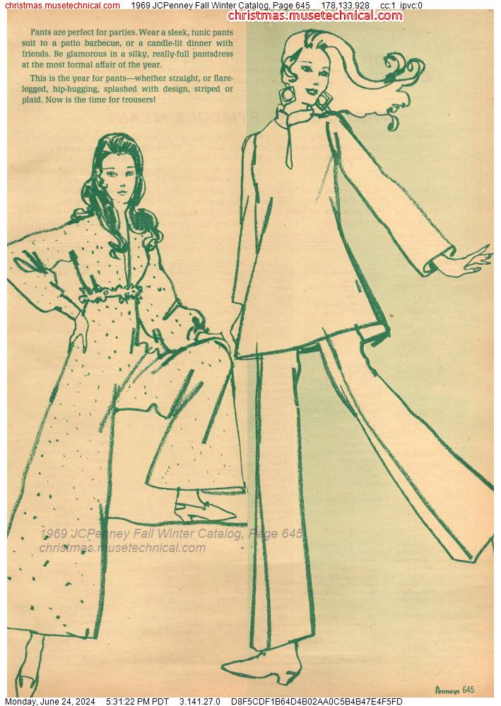 1969 JCPenney Fall Winter Catalog, Page 645