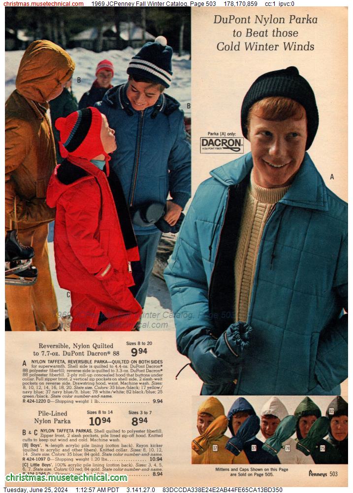 1969 JCPenney Fall Winter Catalog, Page 503