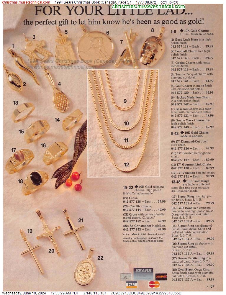1994 Sears Christmas Book (Canada), Page 57
