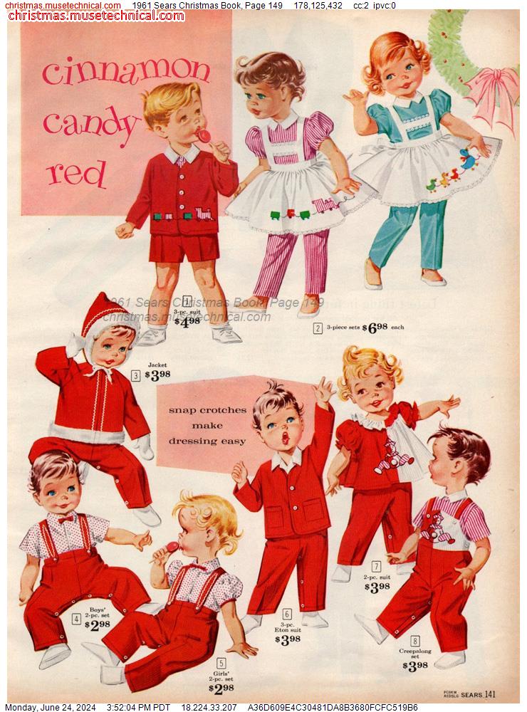 1961 Sears Christmas Book, Page 149
