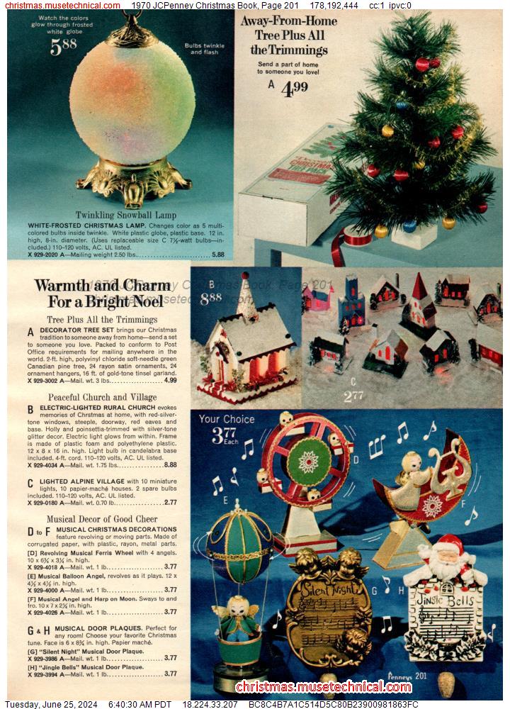 1970 JCPenney Christmas Book, Page 201
