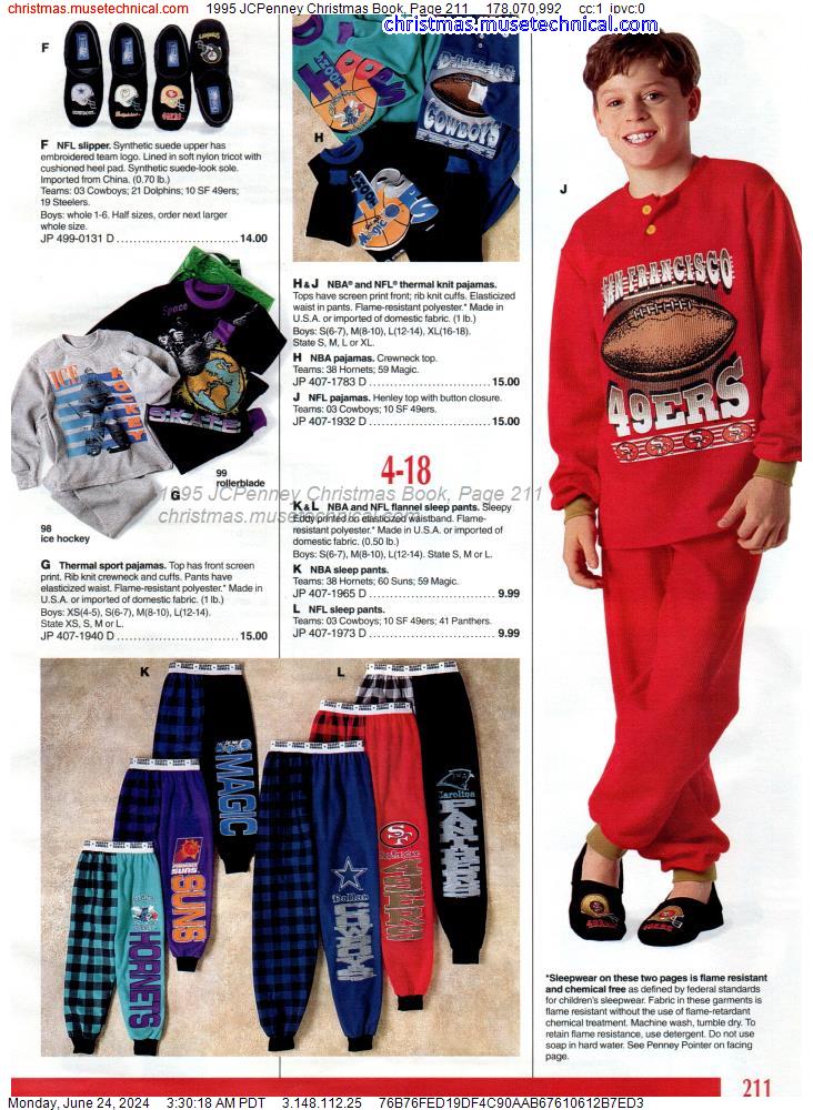 1995 JCPenney Christmas Book, Page 211