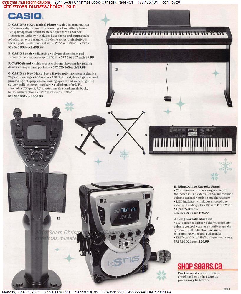 2014 Sears Christmas Book (Canada), Page 451