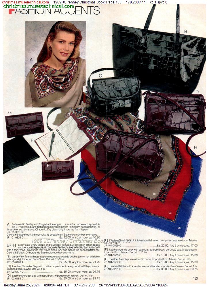 1989 JCPenney Christmas Book, Page 133