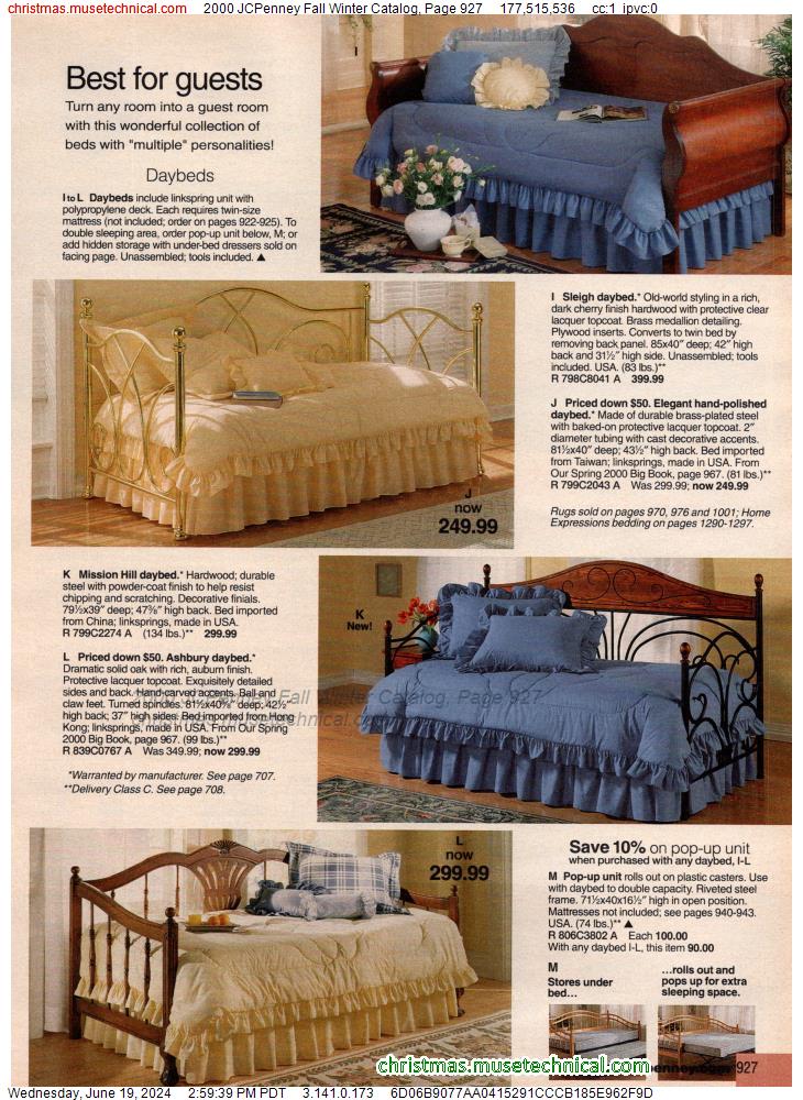 2000 JCPenney Fall Winter Catalog, Page 927