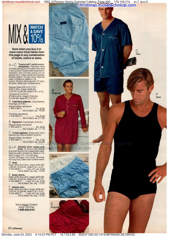 1992 JCPenney Spring Summer Catalog, Page 492