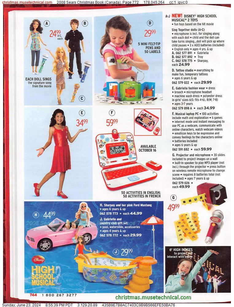 2008 Sears Christmas Book (Canada), Page 772