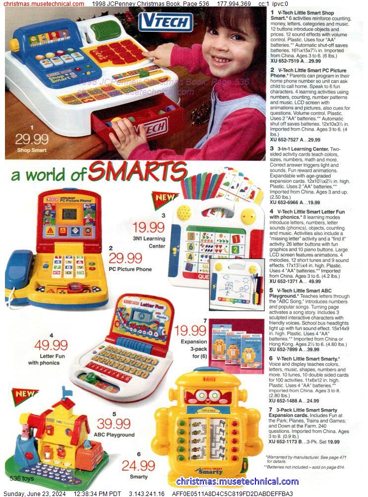 1998 JCPenney Christmas Book, Page 536