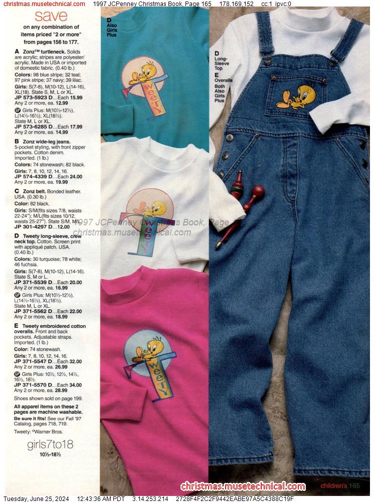1997 JCPenney Christmas Book, Page 165