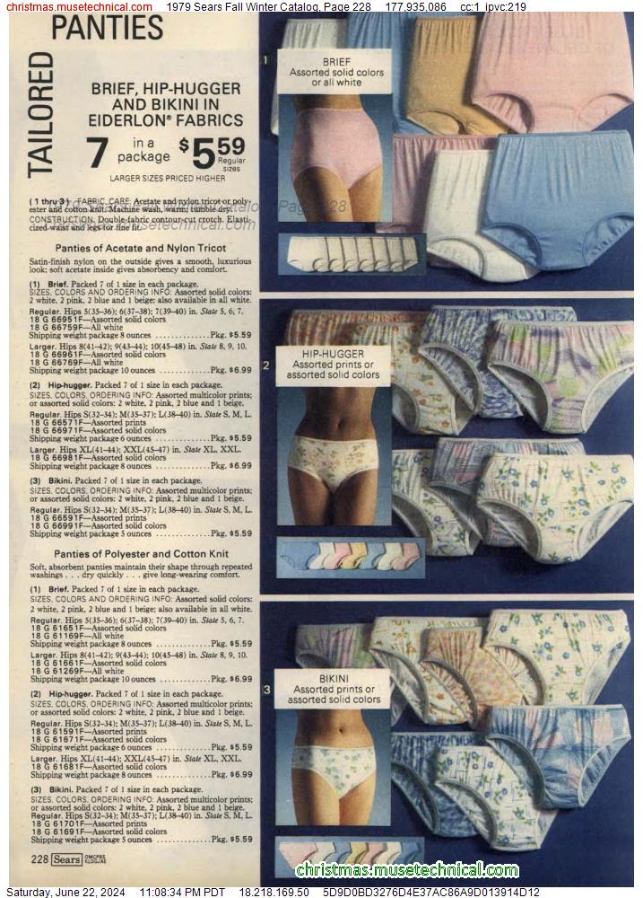 1979 Sears Fall Winter Catalog, Page 228