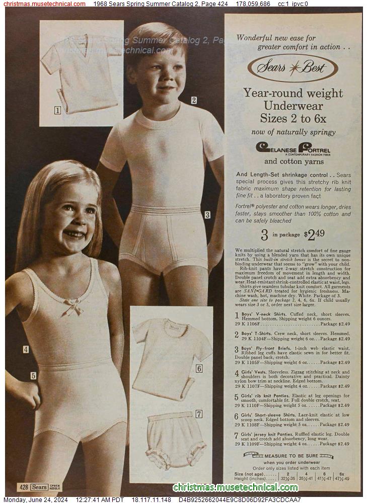 1968 Sears Spring Summer Catalog 2, Page 424