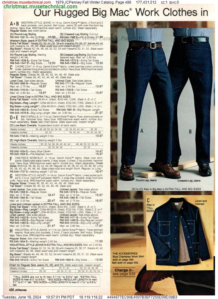 1979 JCPenney Fall Winter Catalog, Page 486