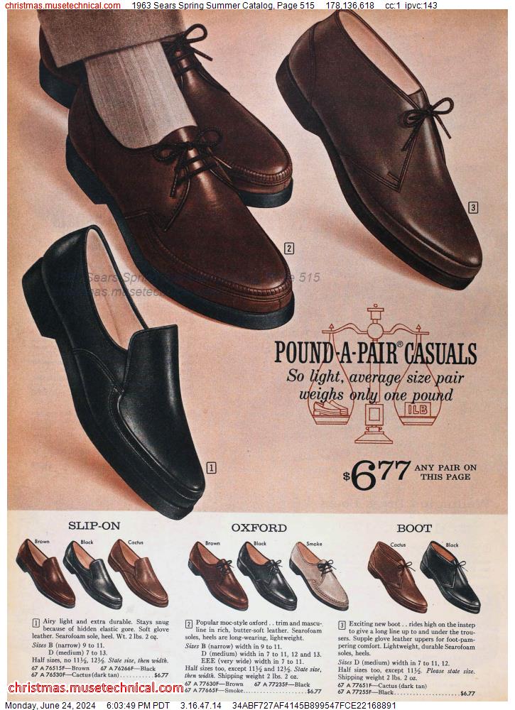 1963 Sears Spring Summer Catalog, Page 515