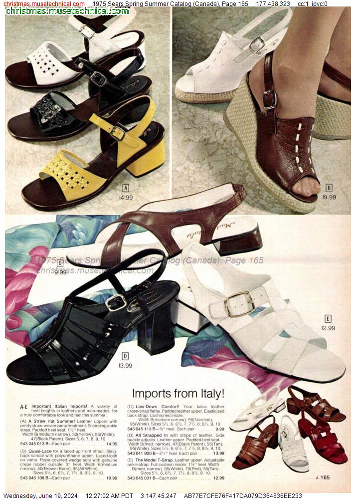 1975 Sears Spring Summer Catalog (Canada), Page 165