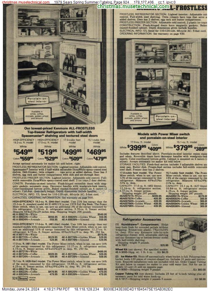1979 Sears Spring Summer Catalog, Page 924