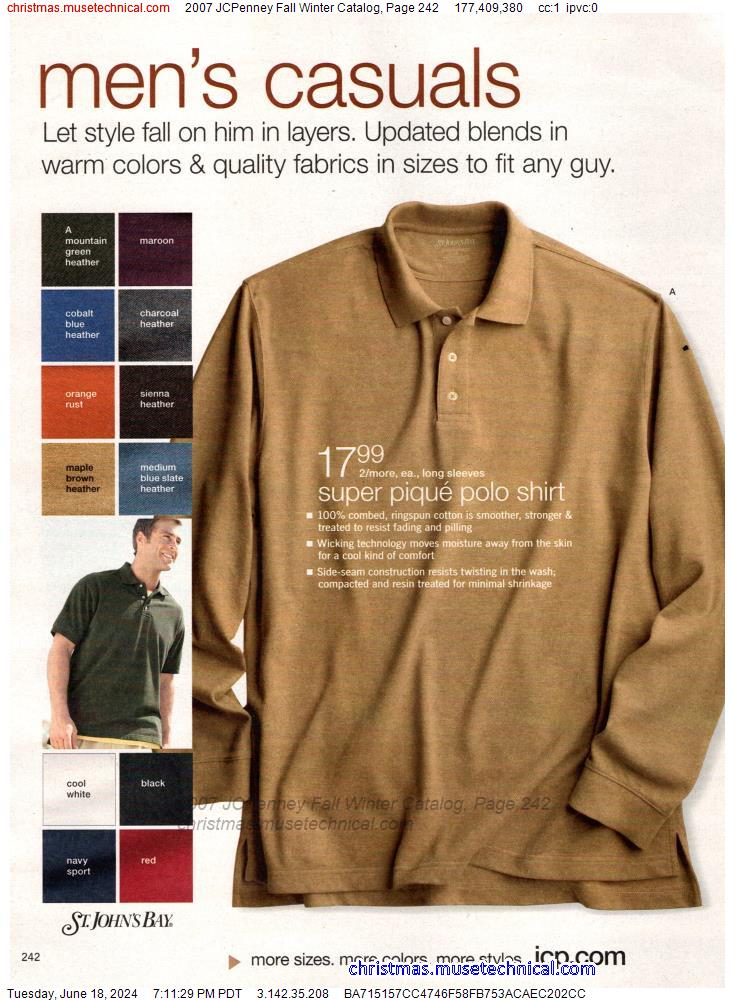 2007 JCPenney Fall Winter Catalog, Page 242