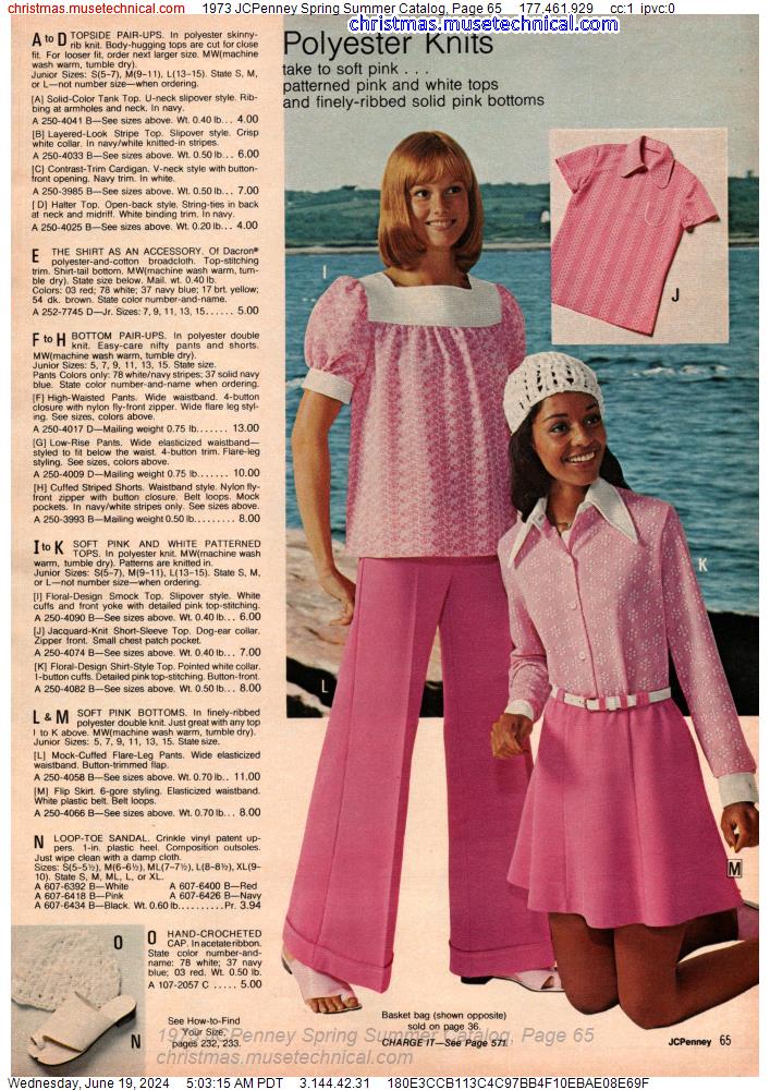 1973 JCPenney Spring Summer Catalog, Page 65