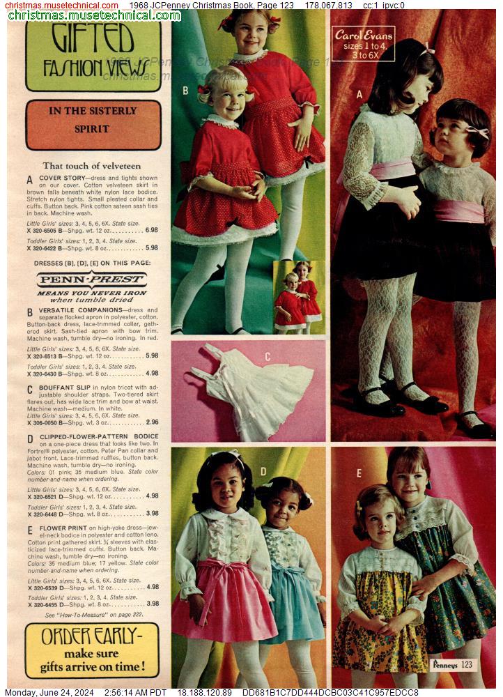 1968 JCPenney Christmas Book, Page 123