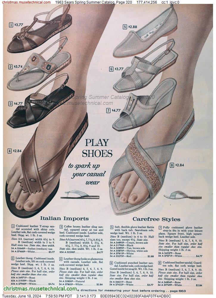1963 Sears Spring Summer Catalog, Page 320