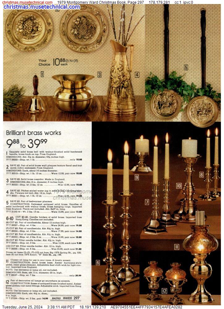 1979 Montgomery Ward Christmas Book, Page 297