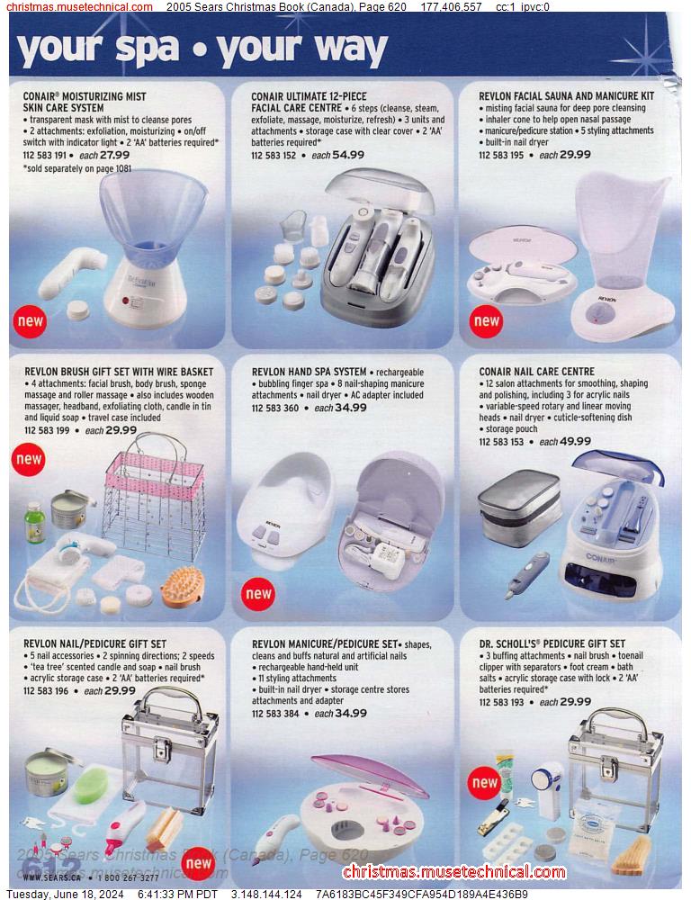2005 Sears Christmas Book (Canada), Page 620