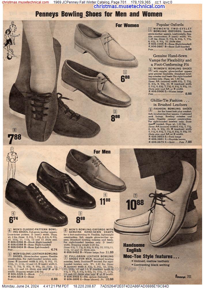 1969 JCPenney Fall Winter Catalog, Page 701
