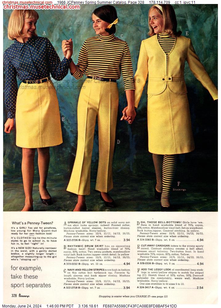 1966 JCPenney Spring Summer Catalog, Page 328