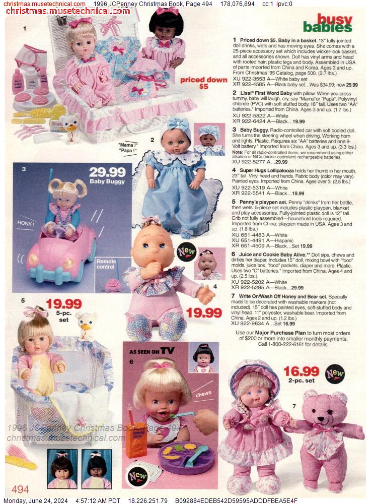 1996 JCPenney Christmas Book, Page 494