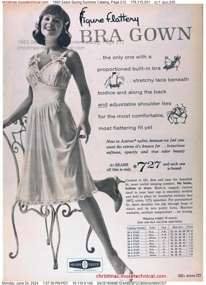1963 Sears Spring Summer Catalog, Page 212