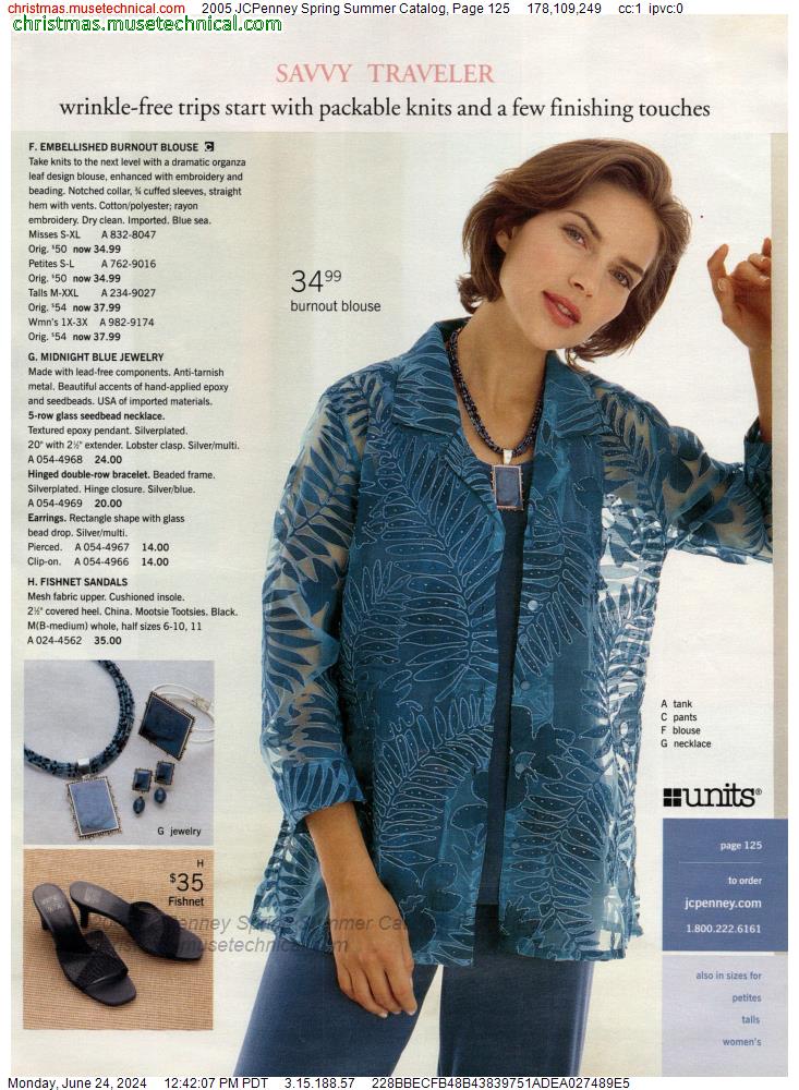 2005 JCPenney Spring Summer Catalog, Page 125