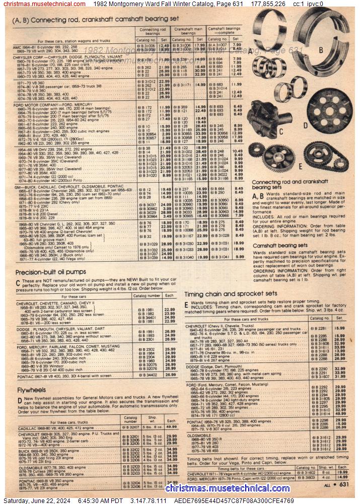 1982 Montgomery Ward Fall Winter Catalog, Page 631
